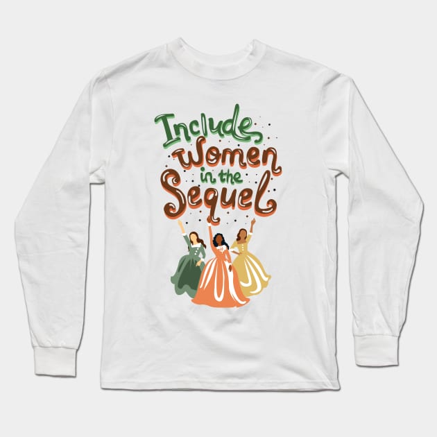 Women In The Sequel Long Sleeve T-Shirt by KsuAnn